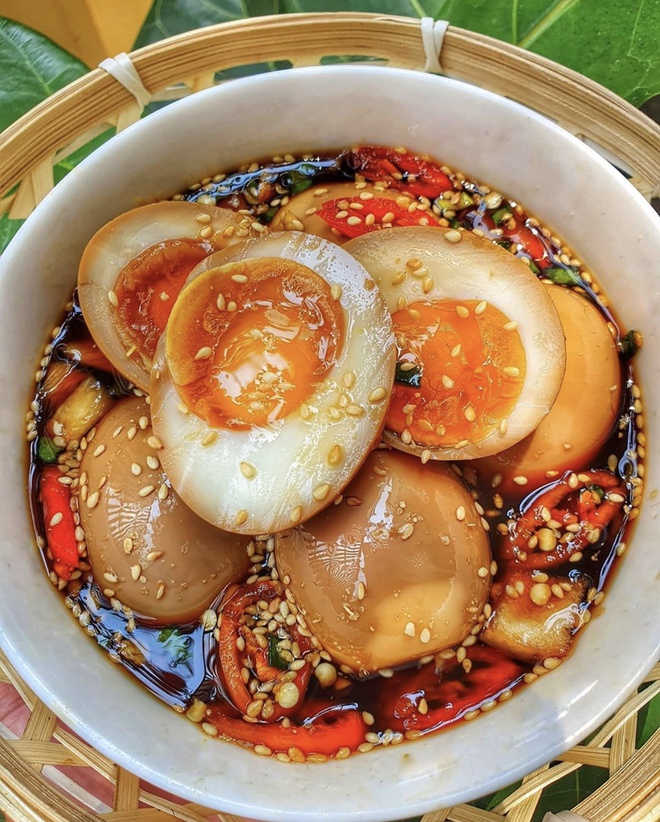 HƯỚNG DẪN LÀM TRỨNG NGÂM TƯƠNG BÉO NGẬY, THƠM NGON