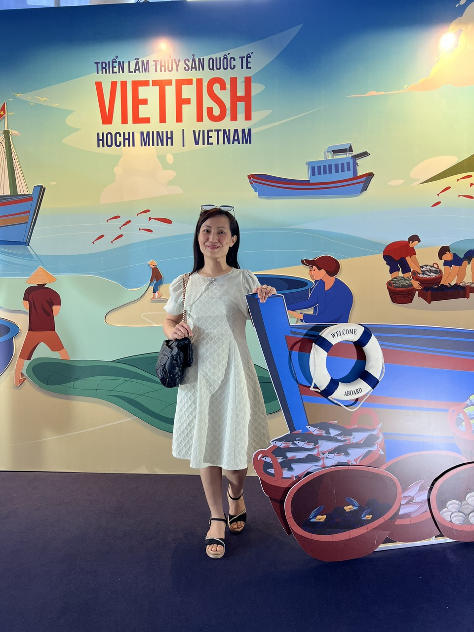 QUỐC HƯƠNG FOOD THAM DỰ TRIỂN LÃM VIETFISH 2023