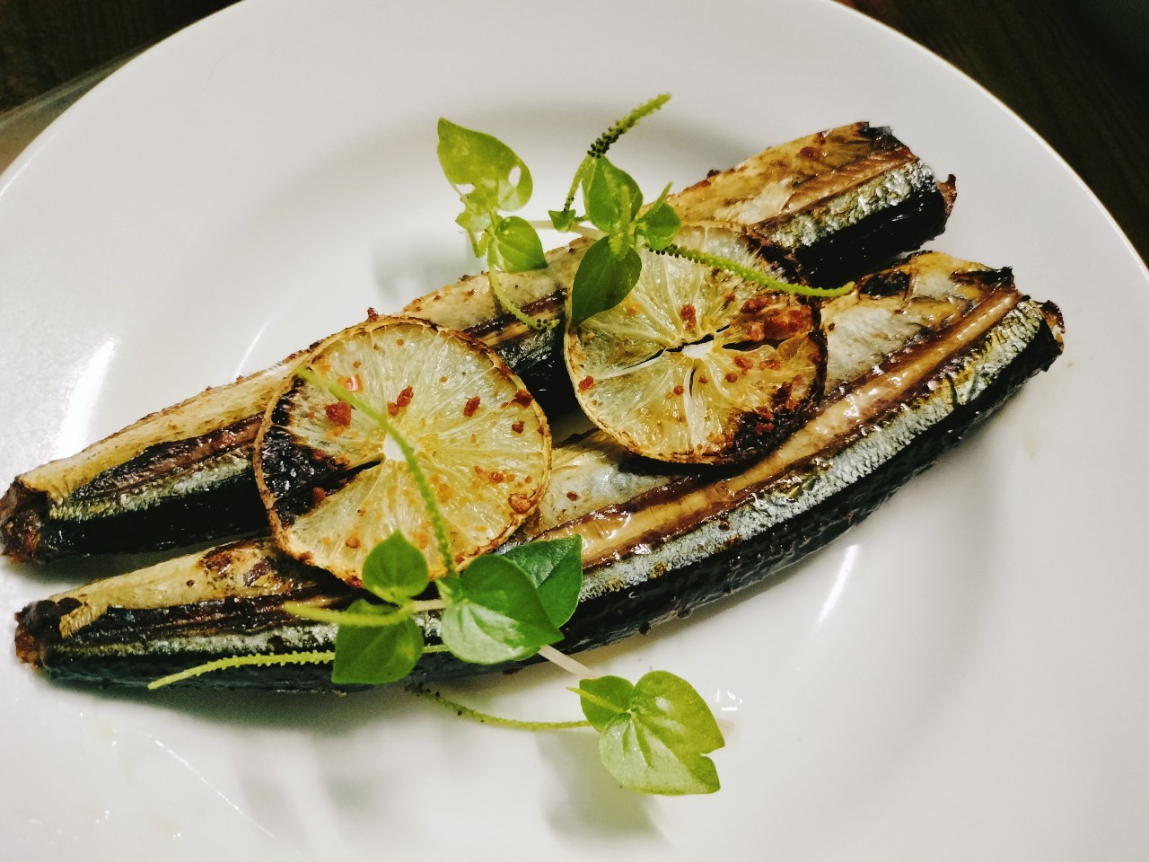 Cá Thu Nhật (Thu Đao, Cá Kìm) Nướng Giấy Bạc